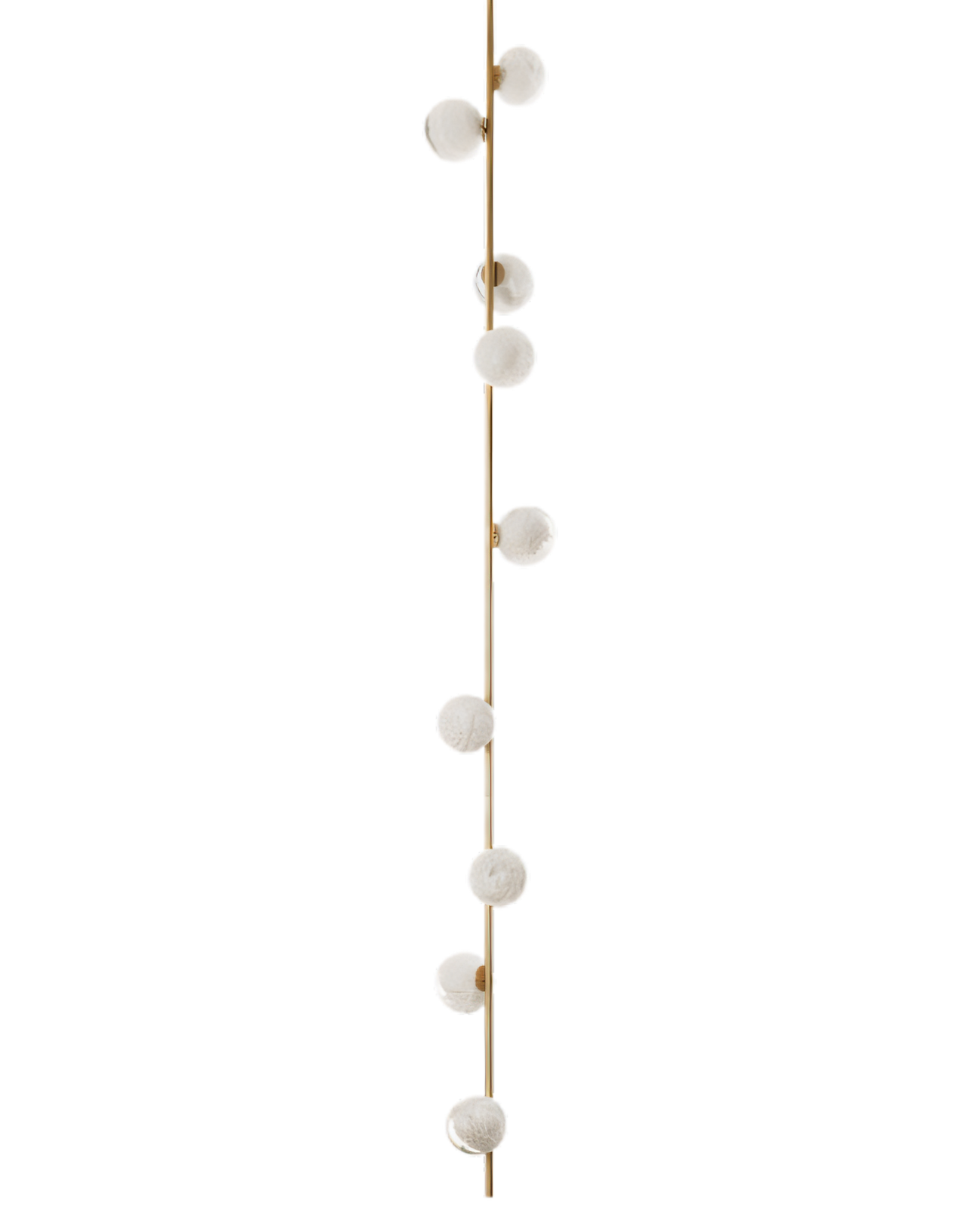 118.9 Stem Ceiling Mounted Lamp | Brass Stem
