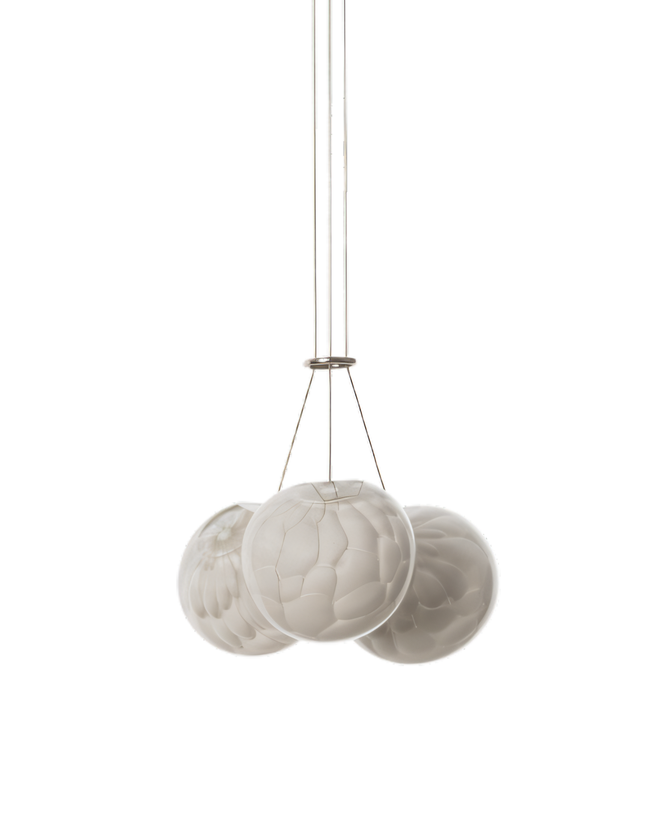118.3 Cluster Ceiling Lamp | White Round