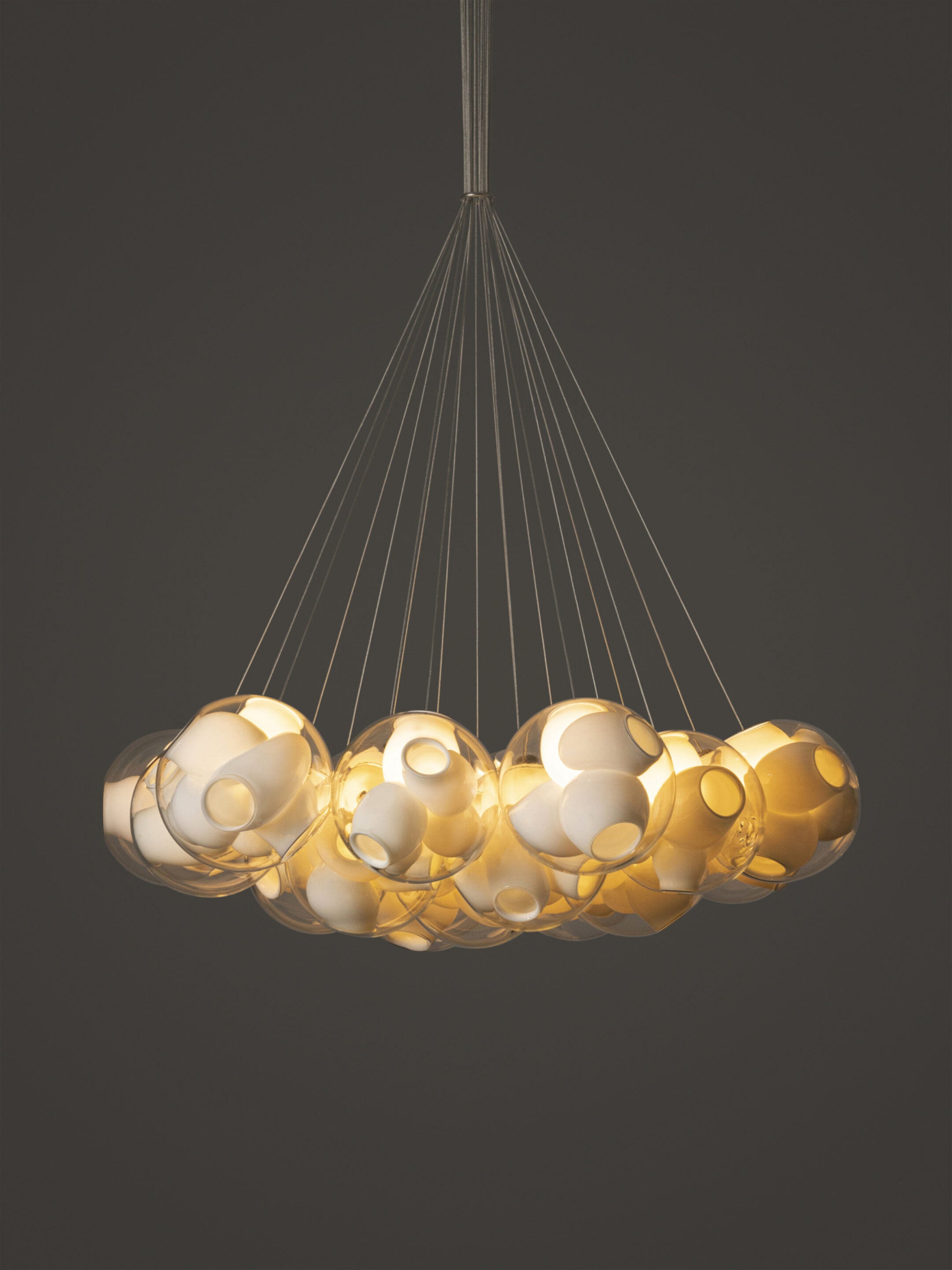 38.19V Cluster Ceiling Light | White Canopy