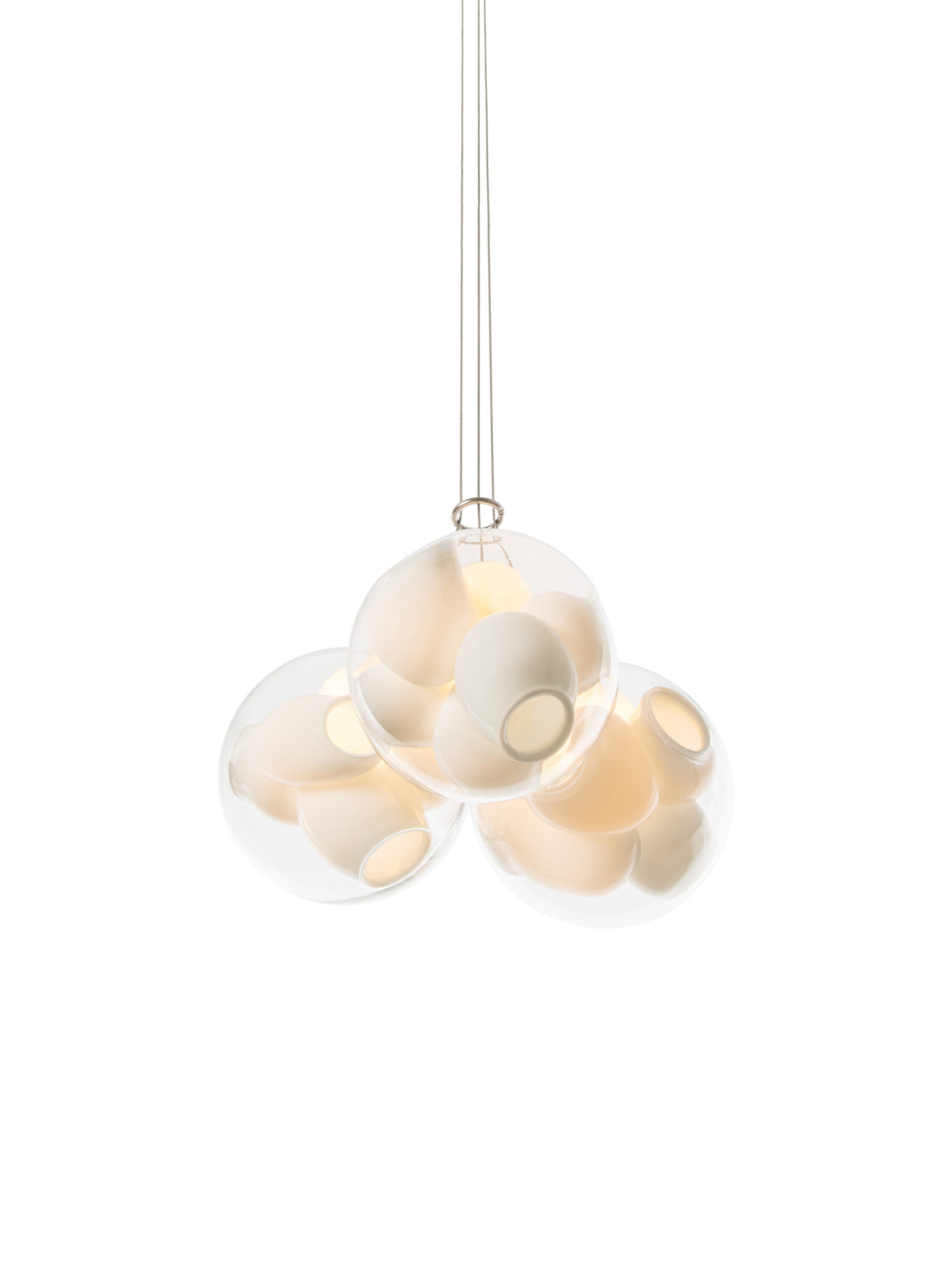 38.3V Cluster Ceiling Light | White Canopy