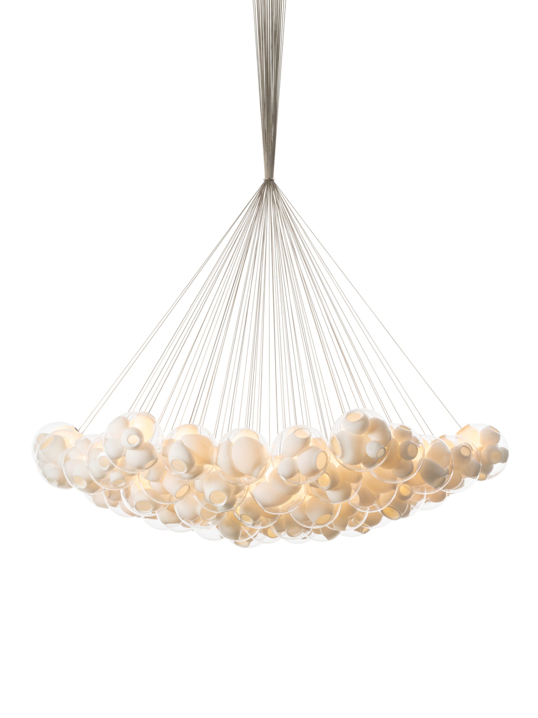 38.61V Cluster Ceiling Light | White Canopy