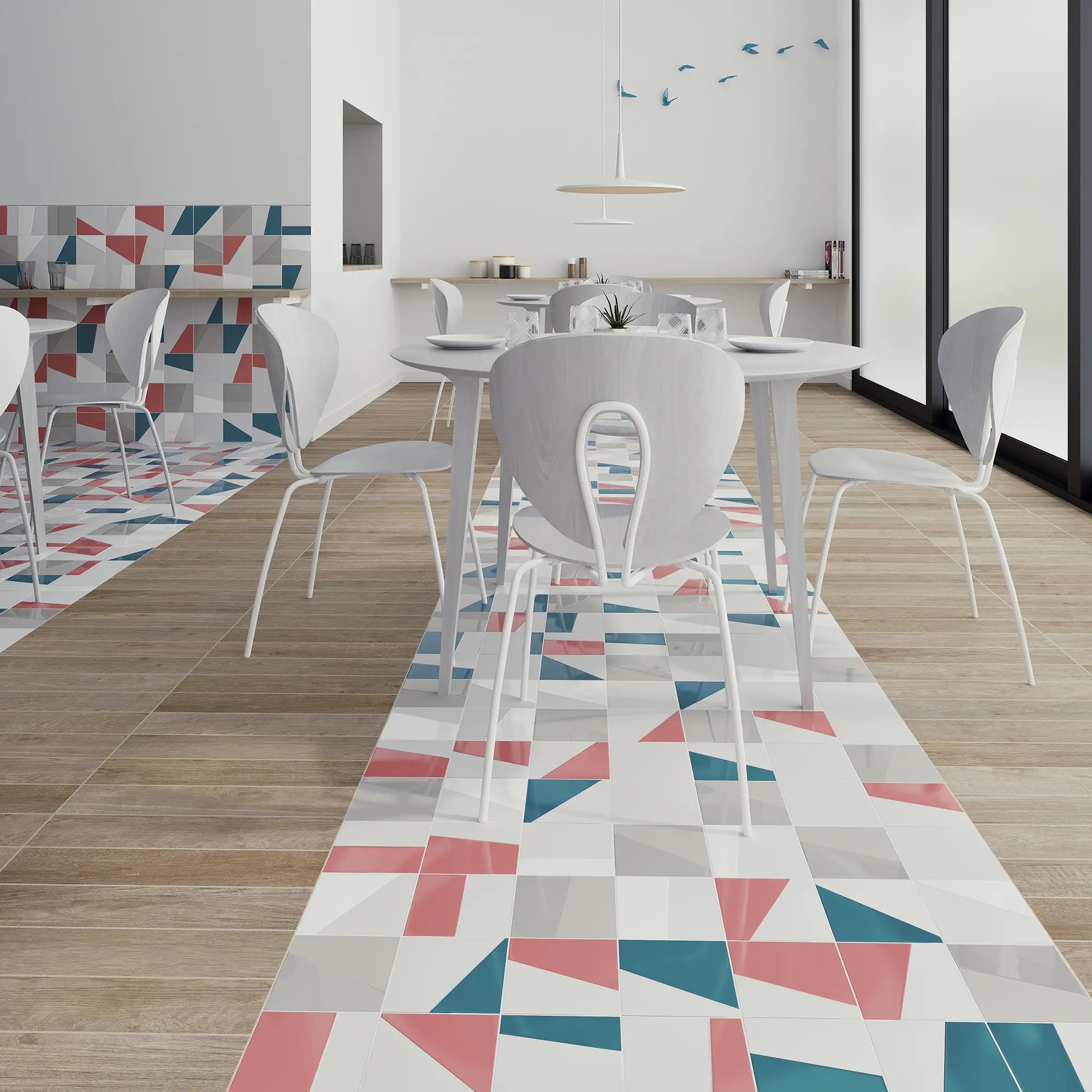 Duo collection porcelain flooring