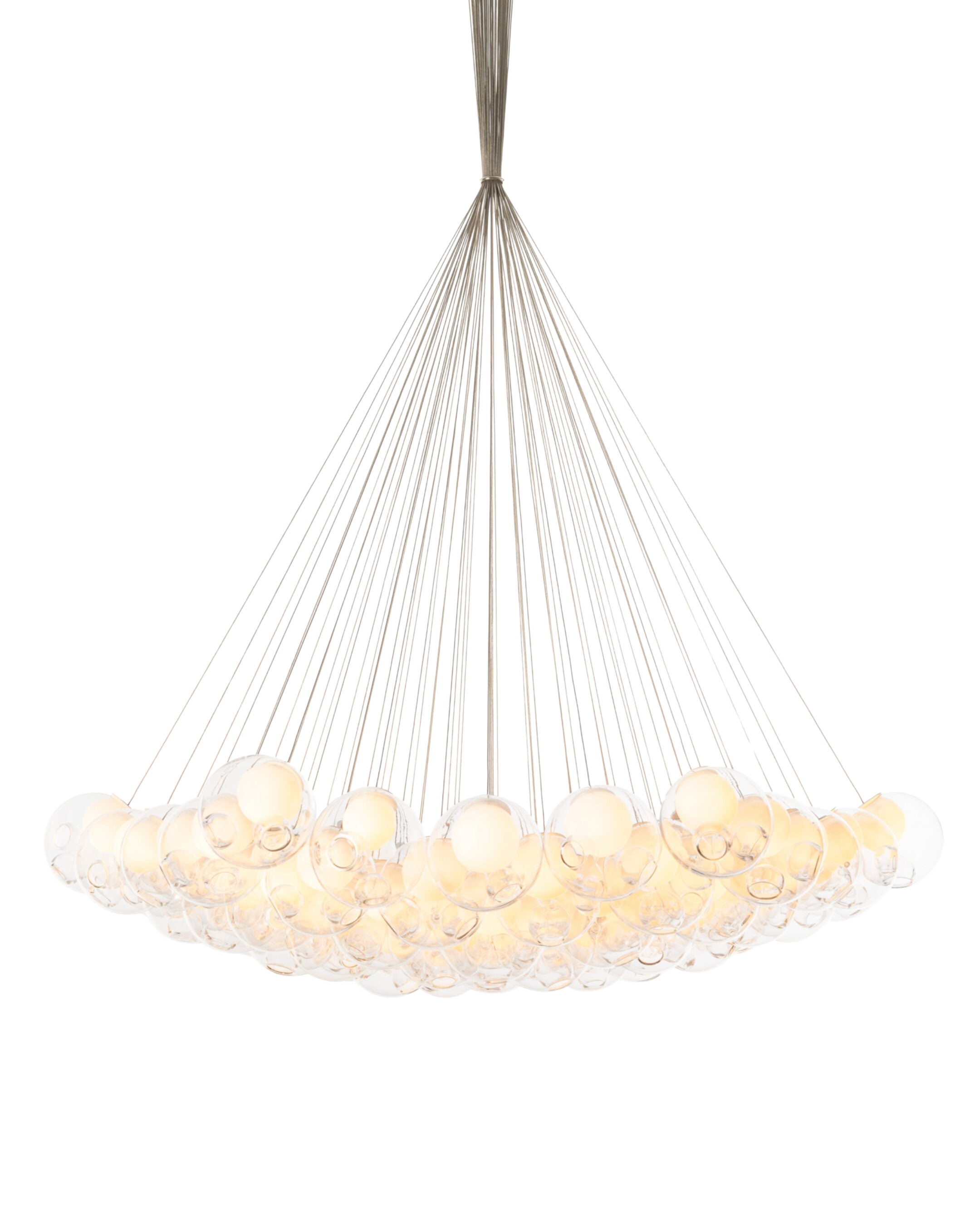 Lámpara de techo 28.61 Cluster Clear | White canopy