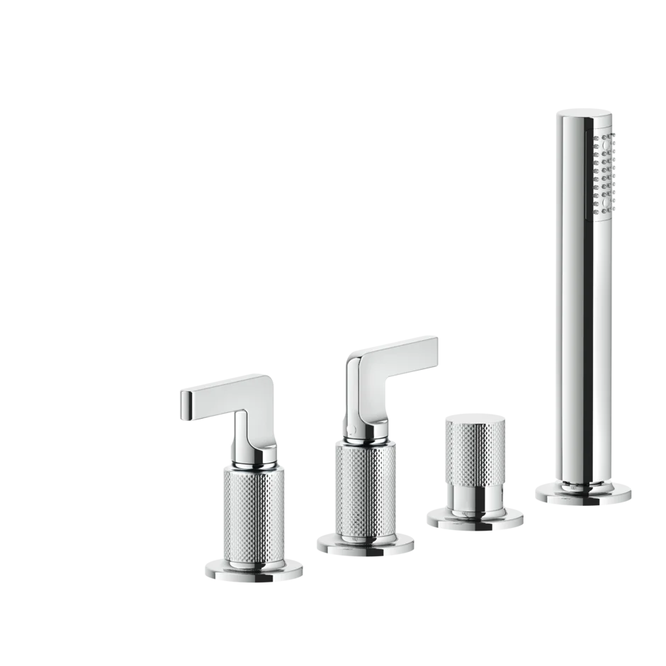 Single-lever bathtub faucet with diverter | Inciso Collection