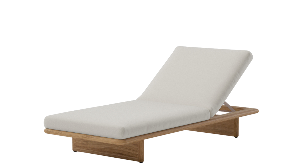 Mesh Outdoor Lounger | 03L Snowcap Terrain Elements