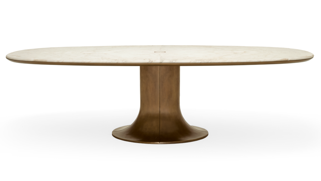 Mizar oval dining table