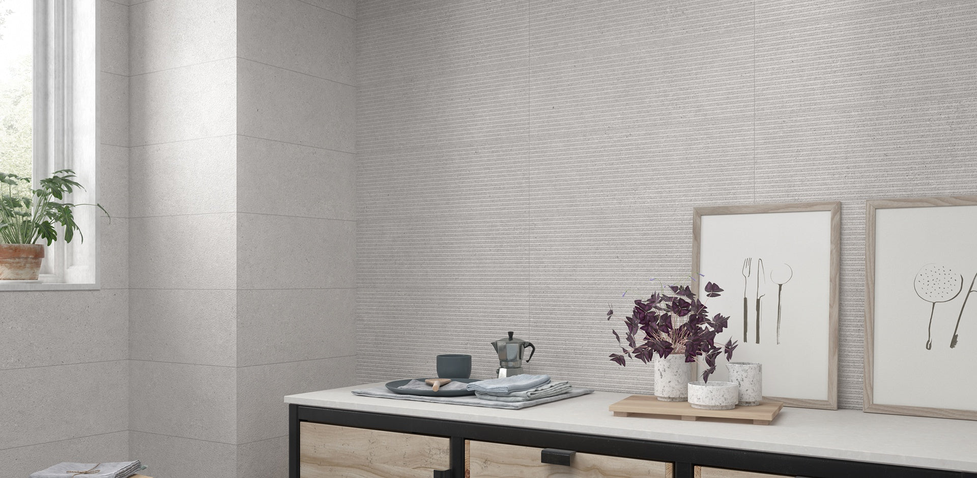 Pavimento porcelánico Kalksten