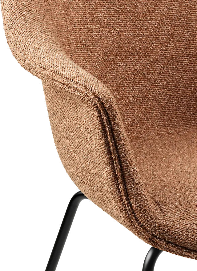 Bat upholstered dining chair