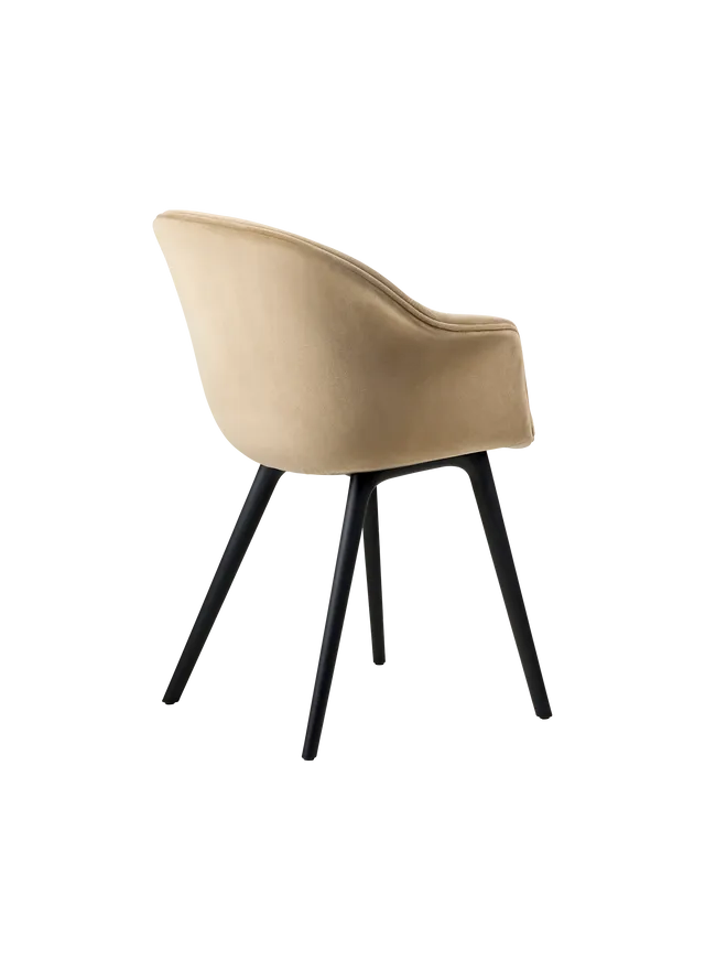 Bat upholstered dining chair