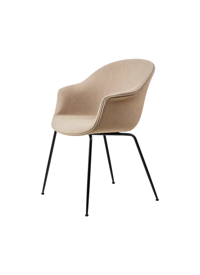 Bat upholstered dining chair