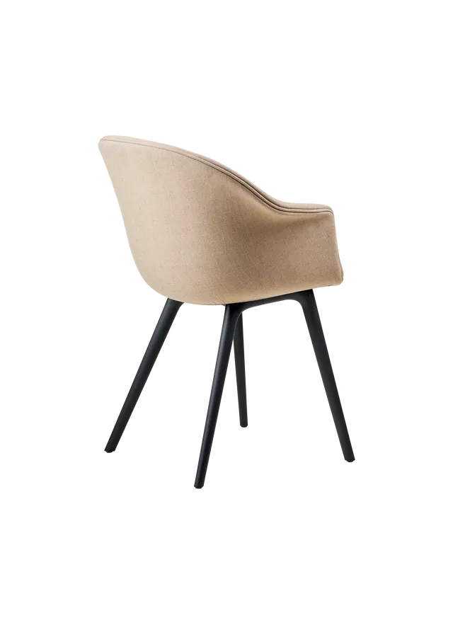 Bat upholstered dining chair