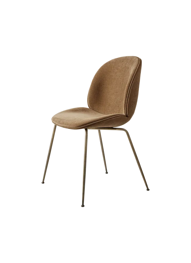 Beetle upholstered dining chair
