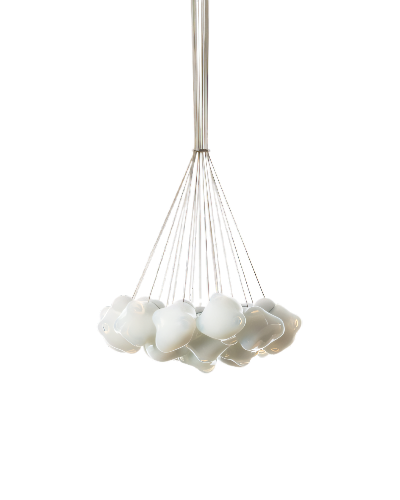 57.19 Cluster Ceiling Lamp | White Opaline