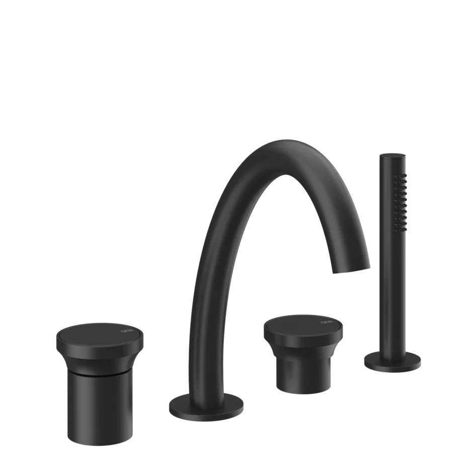 Grifería de bañera monomando con desviador | Colección Origini