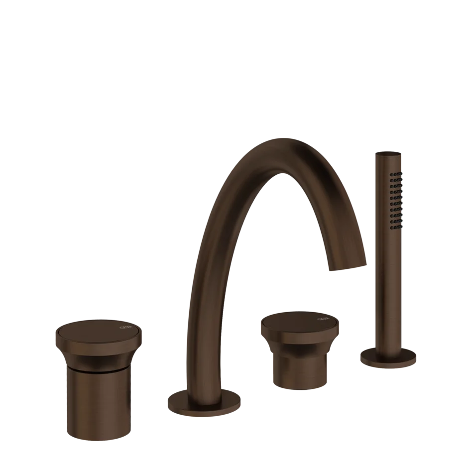 Grifería de bañera monomando con desviador | Colección Origini