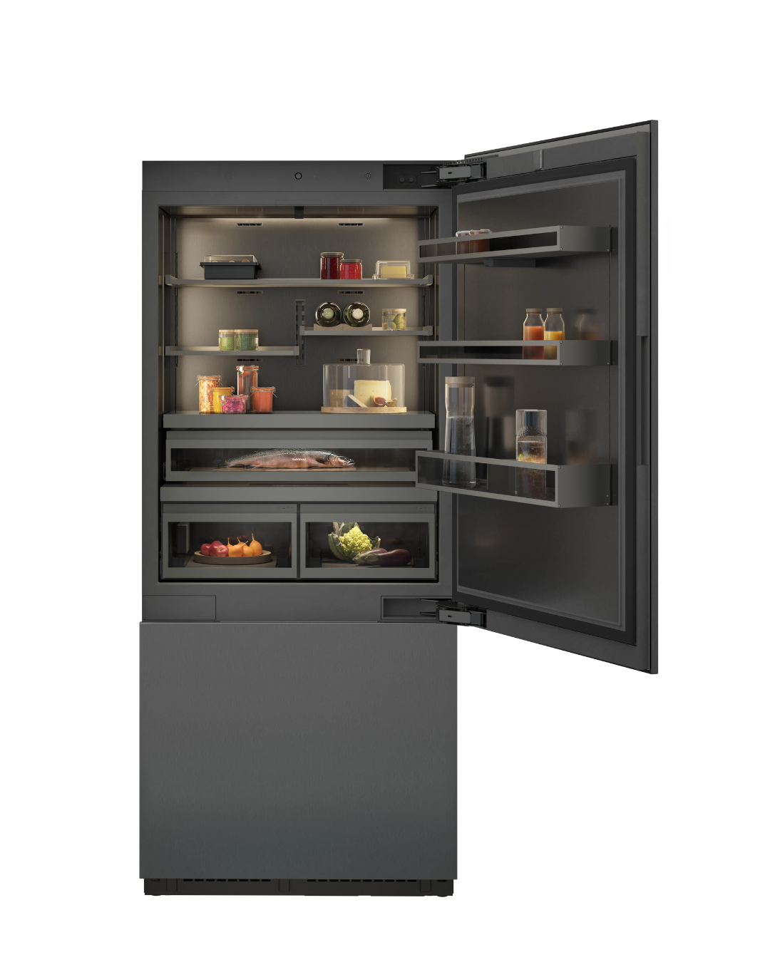 Vario Refrigerator-Freezer 212.5 x 90.8 cm SoftClose with Fixed Door 400 Series