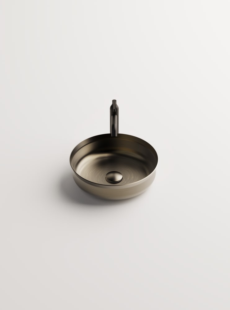 Undici Inox countertop washbasin