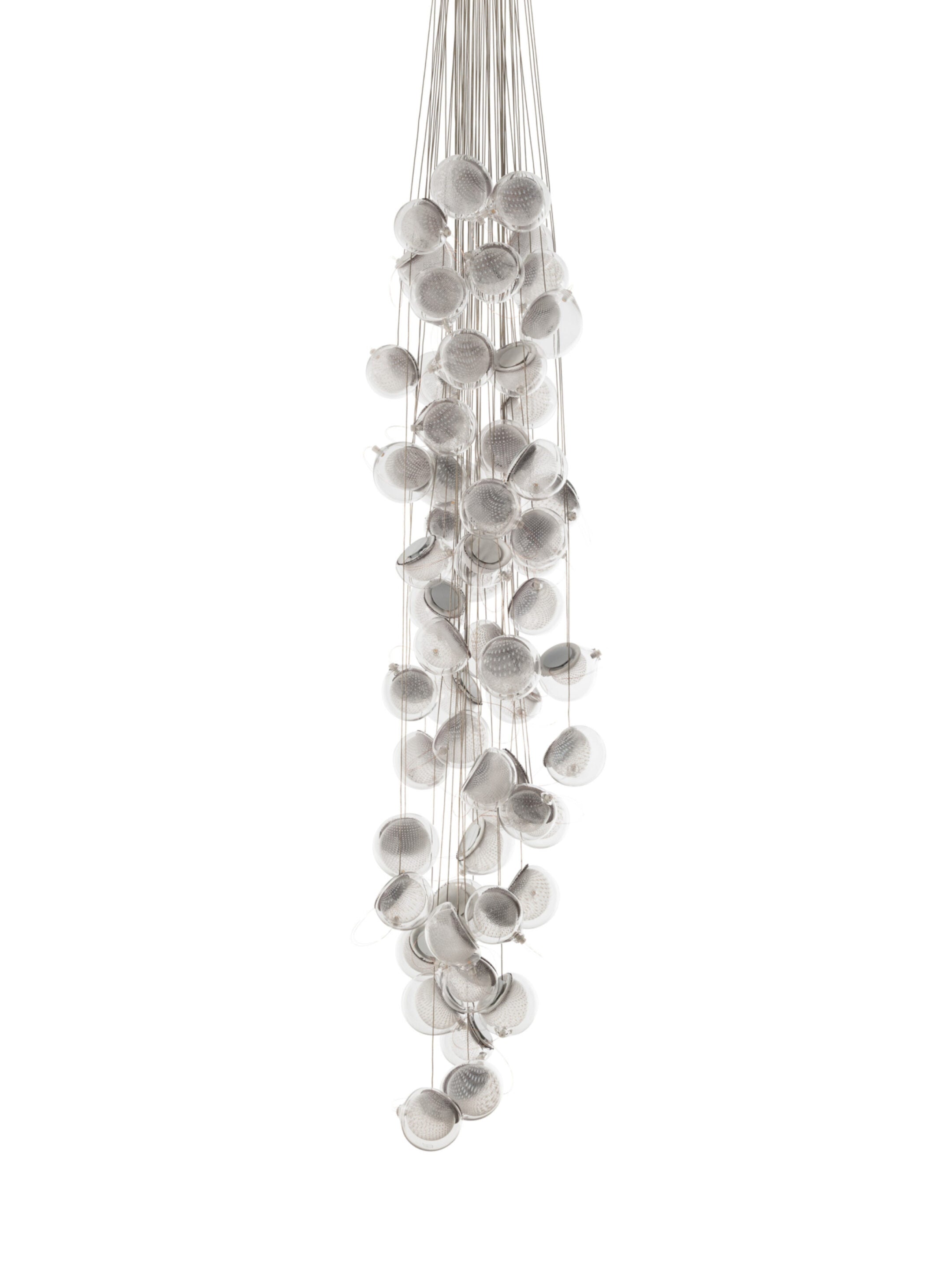 76.61 Cluster Column Ceiling Lamp | Clear