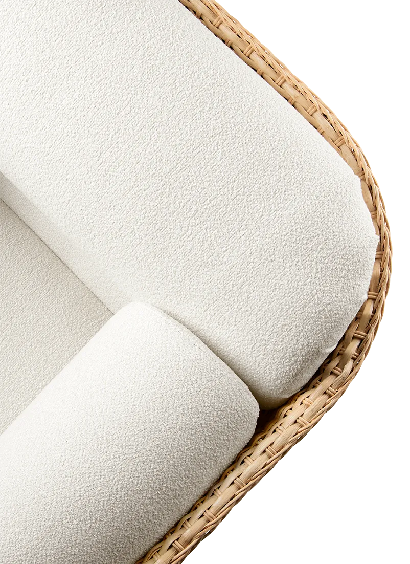 Basket 2-seater sofa