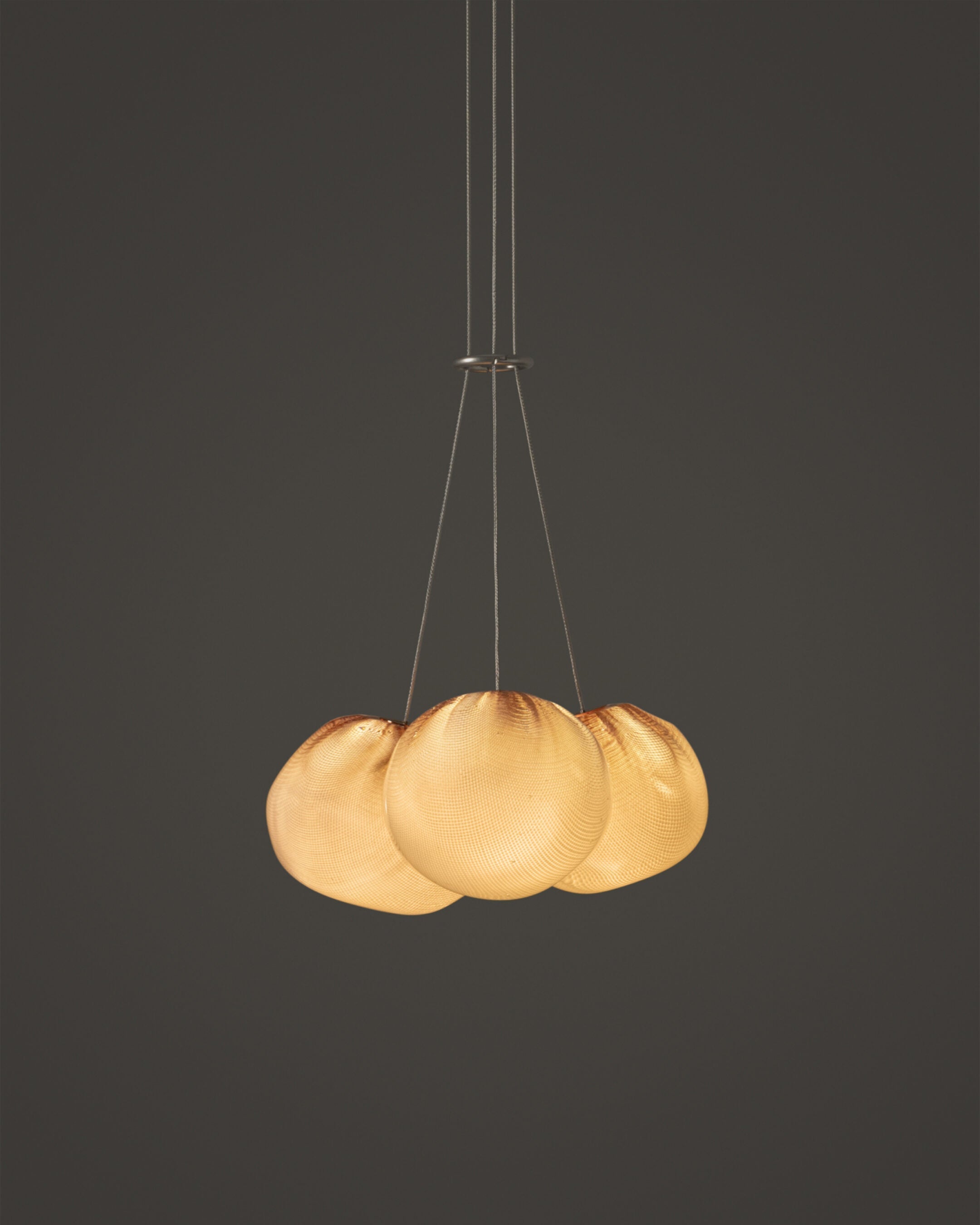 Lámpara de techo 84.3 Cluster | Brushed nickel round canopy