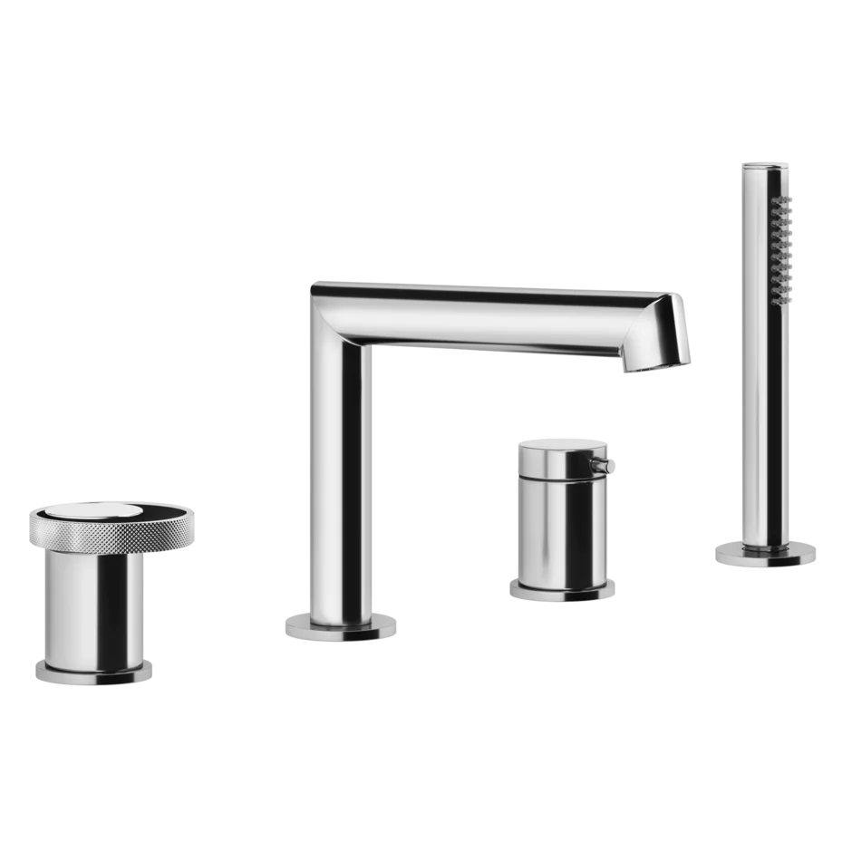 Grifería de bañera monomando con desviador | Colección Anello