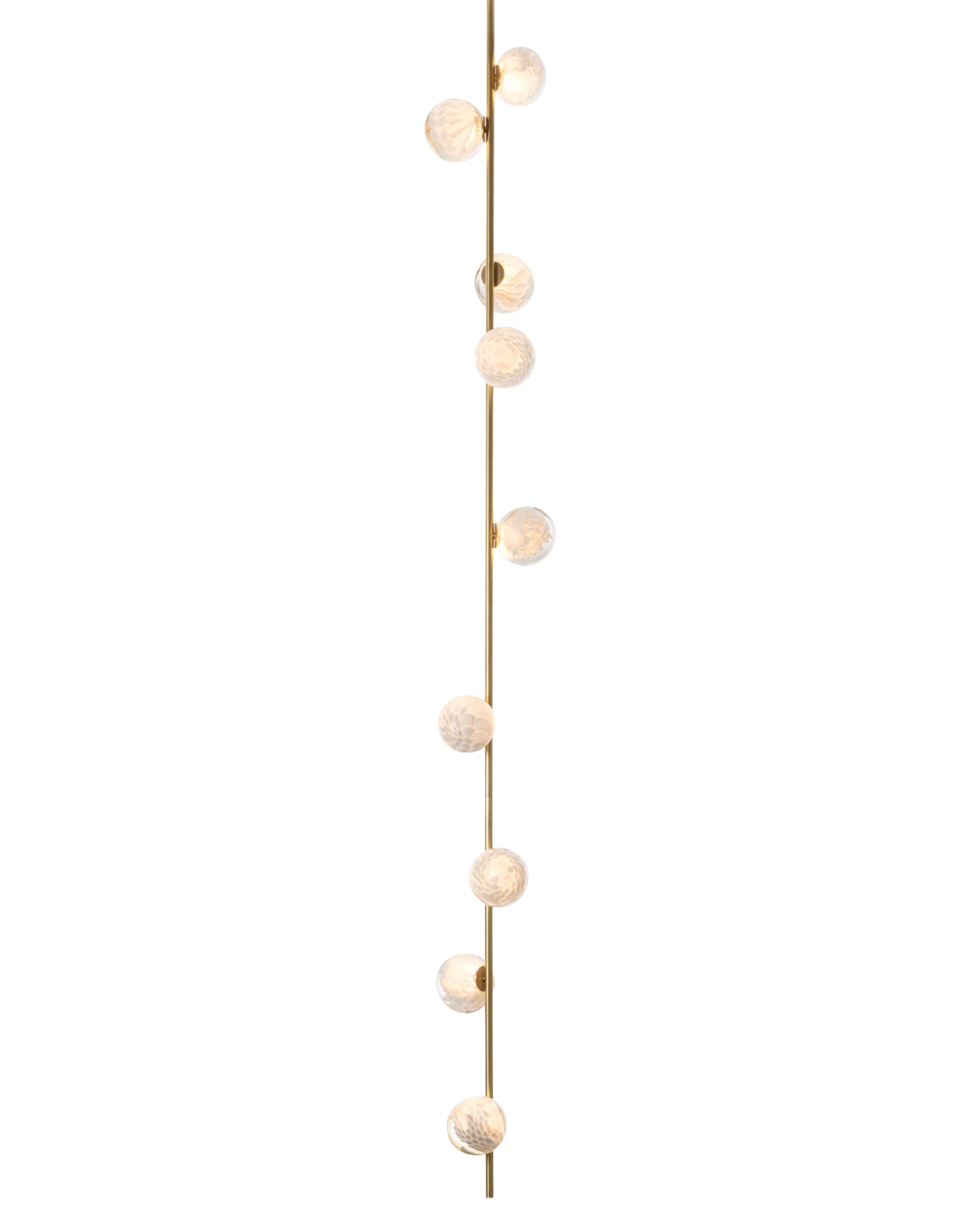 118.9 Stem Ceiling Mounted Lamp | Brass Stem