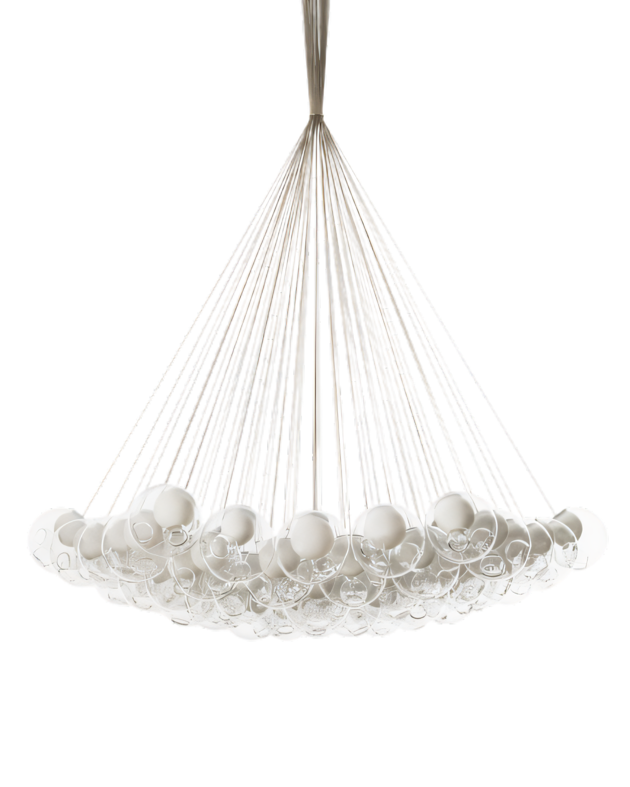 Lámpara de techo 28.61 Cluster Clear | White canopy