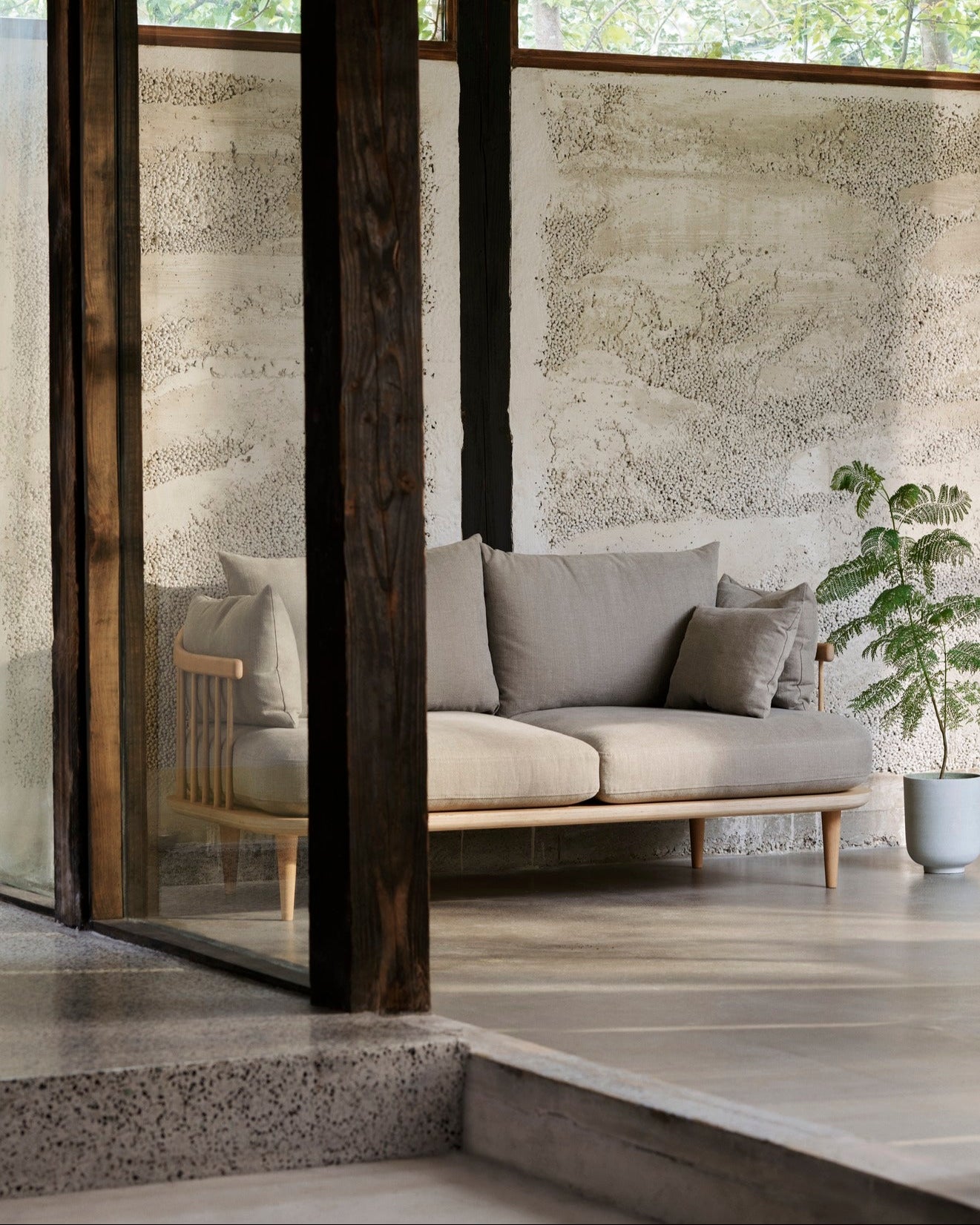 Fly SC2 2-seater sofa