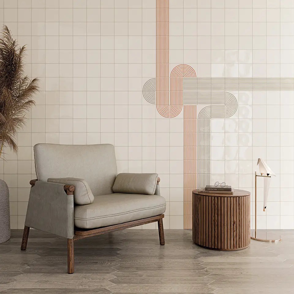 Twister collection ceramic wall tiles