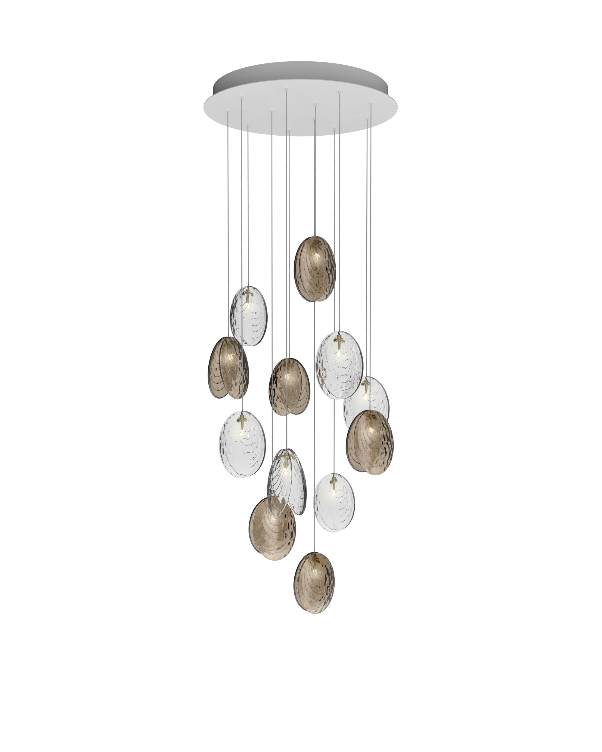 Mussels Chandelier Ceiling Light