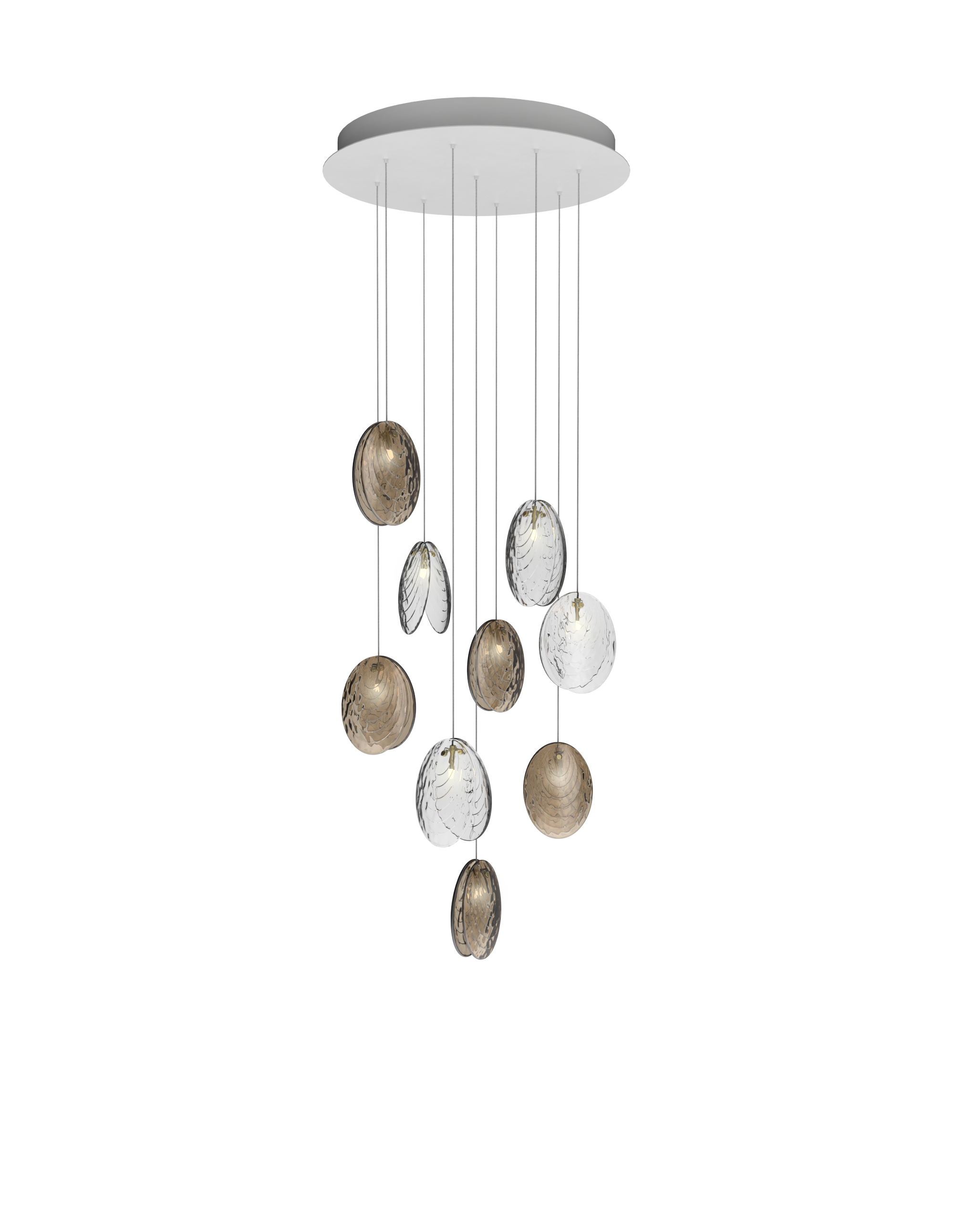 Mussels Chandelier Ceiling Light