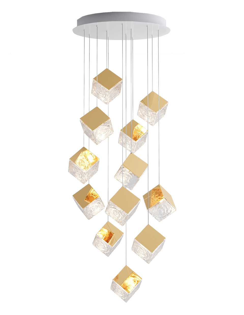 Lámpara de techo Pyrite Chandelier