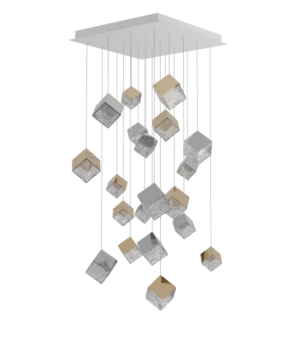 Lámpara de techo Pyrite Chandelier