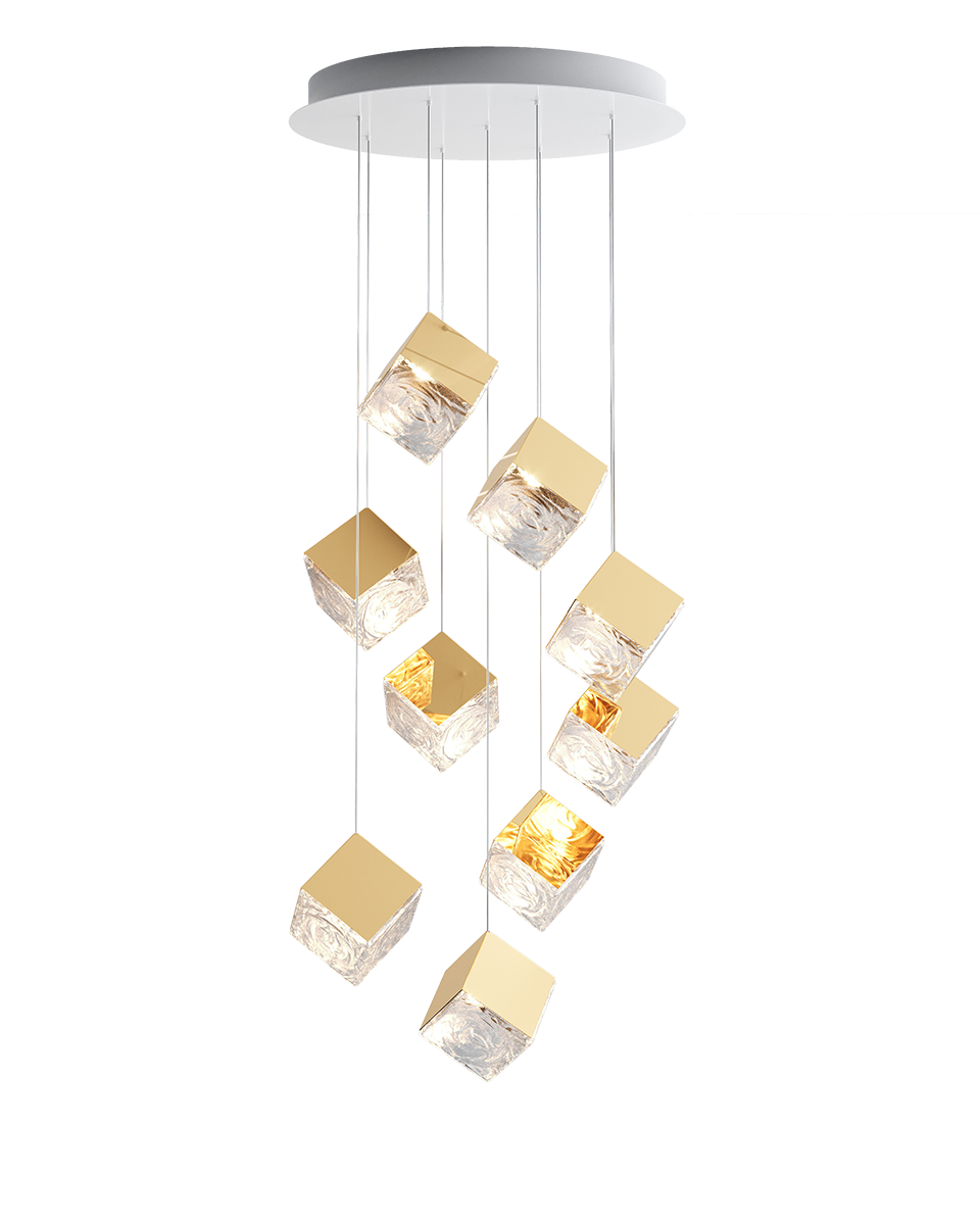 Lámpara de techo Pyrite Chandelier