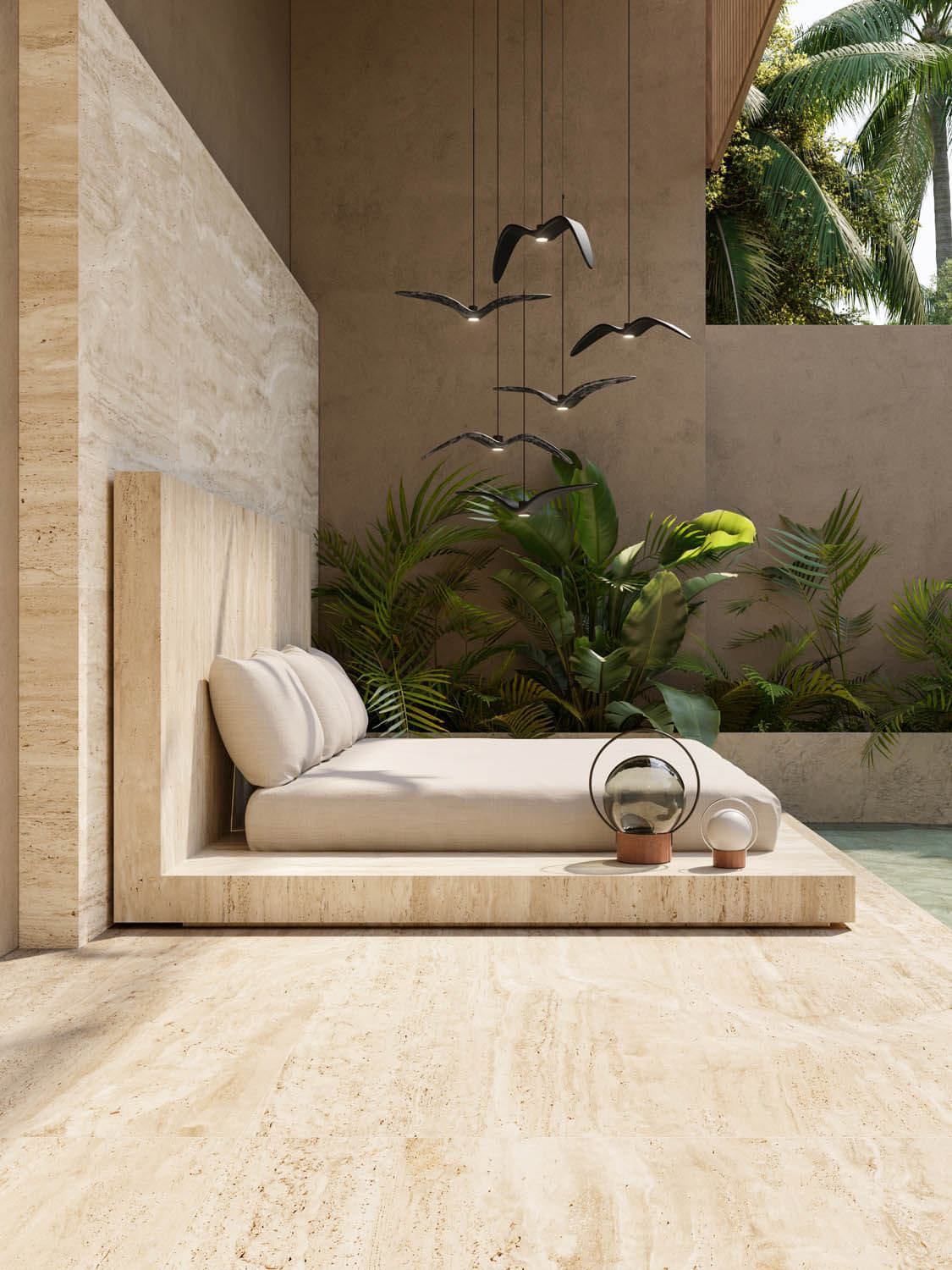 Night Birds Interior Ceiling Lamp