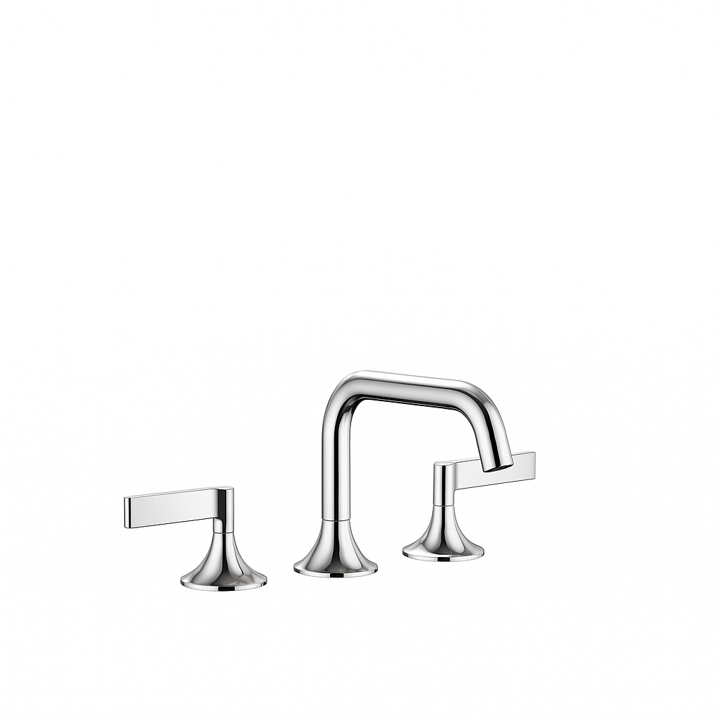 Grifo de lavabo batería americana con válvula automática VAIA