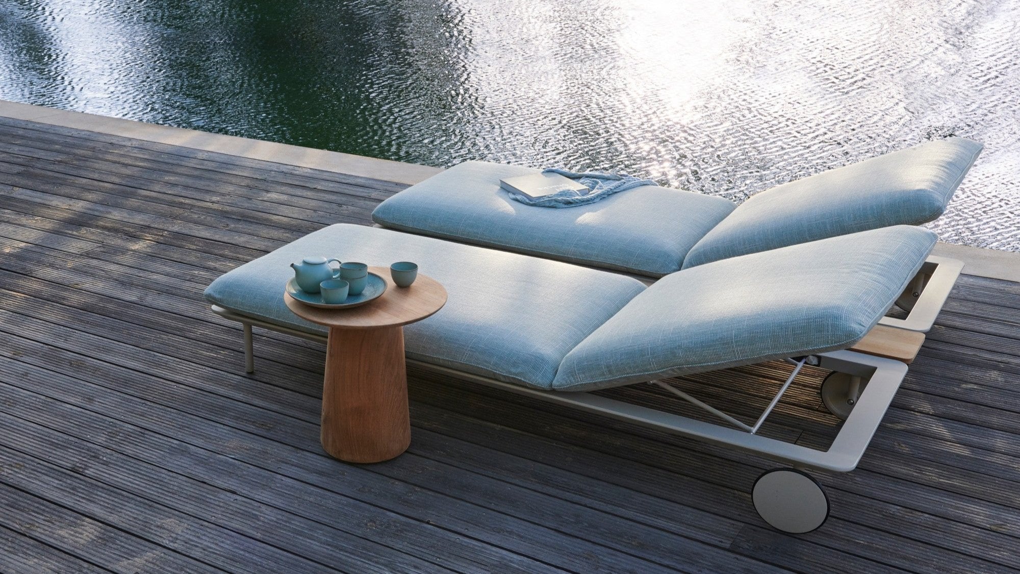 Tumbona de exterior Senja