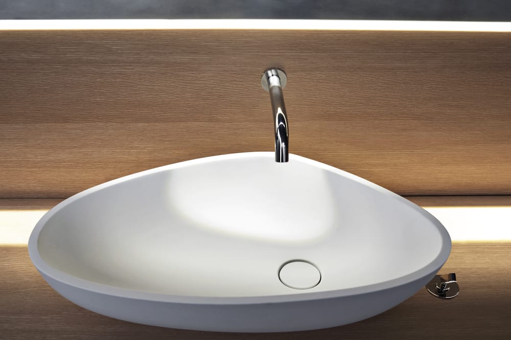 Drop countertop sink