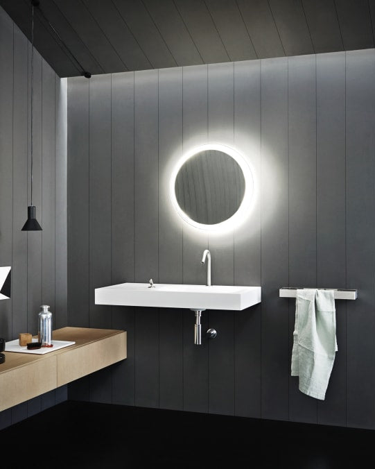 Flat XL countertop with integrated sink Ottocento 001