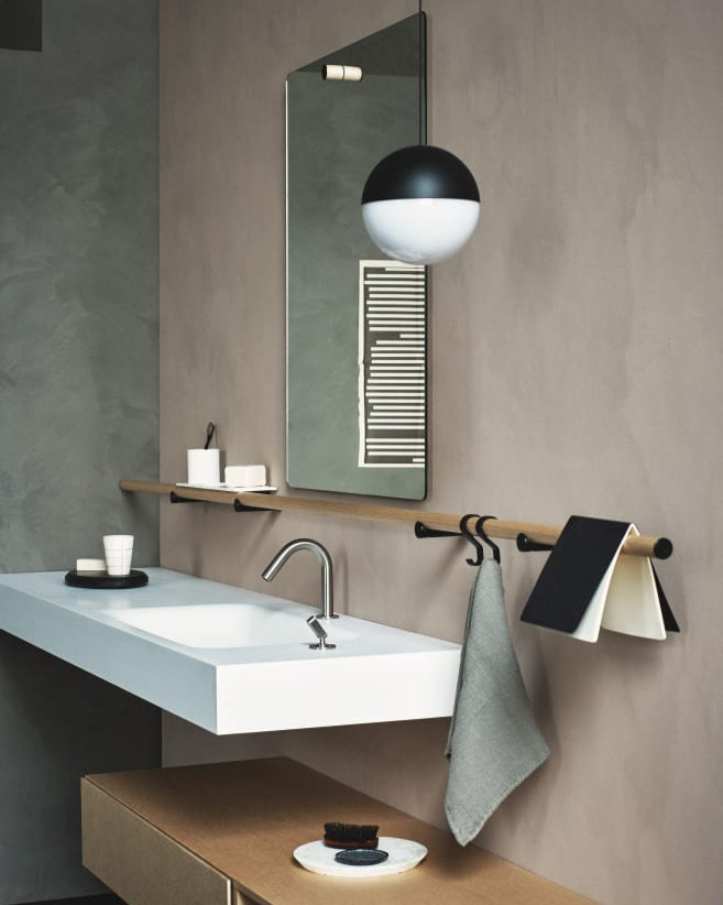 Flat XL countertop with integrated sink Ottocento 002