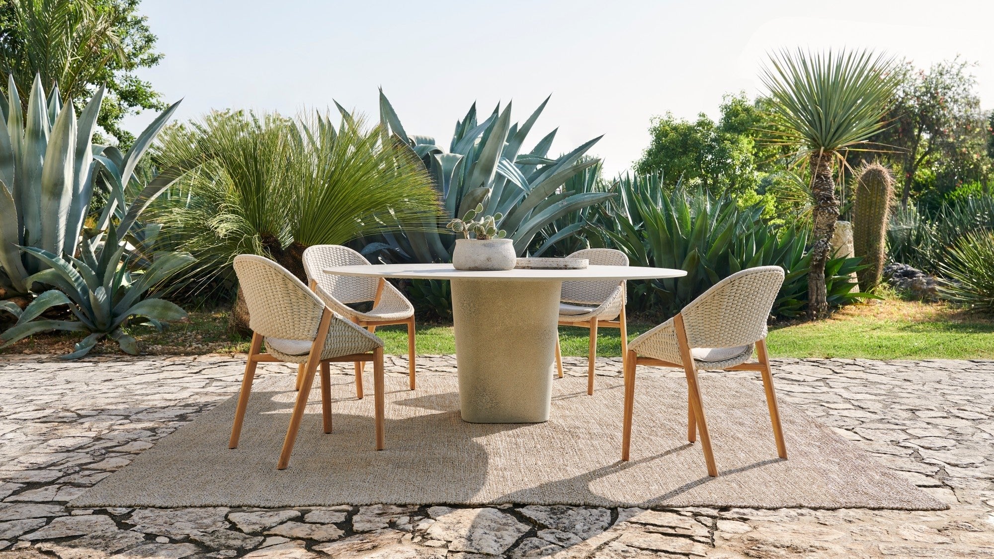 Mesa de comedor exterior Tao