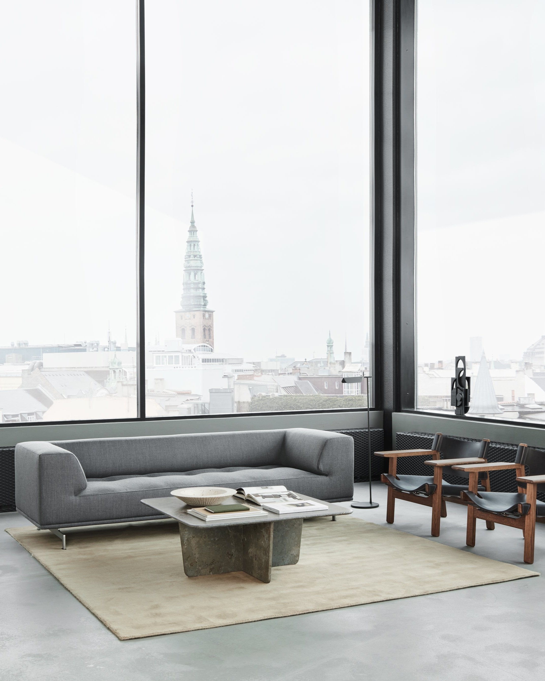 Tableau coffee table 100x100 cm