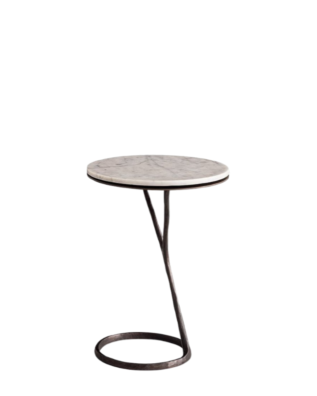 Mesa auxiliar alta Ilda Ø39 cm h 53 cm