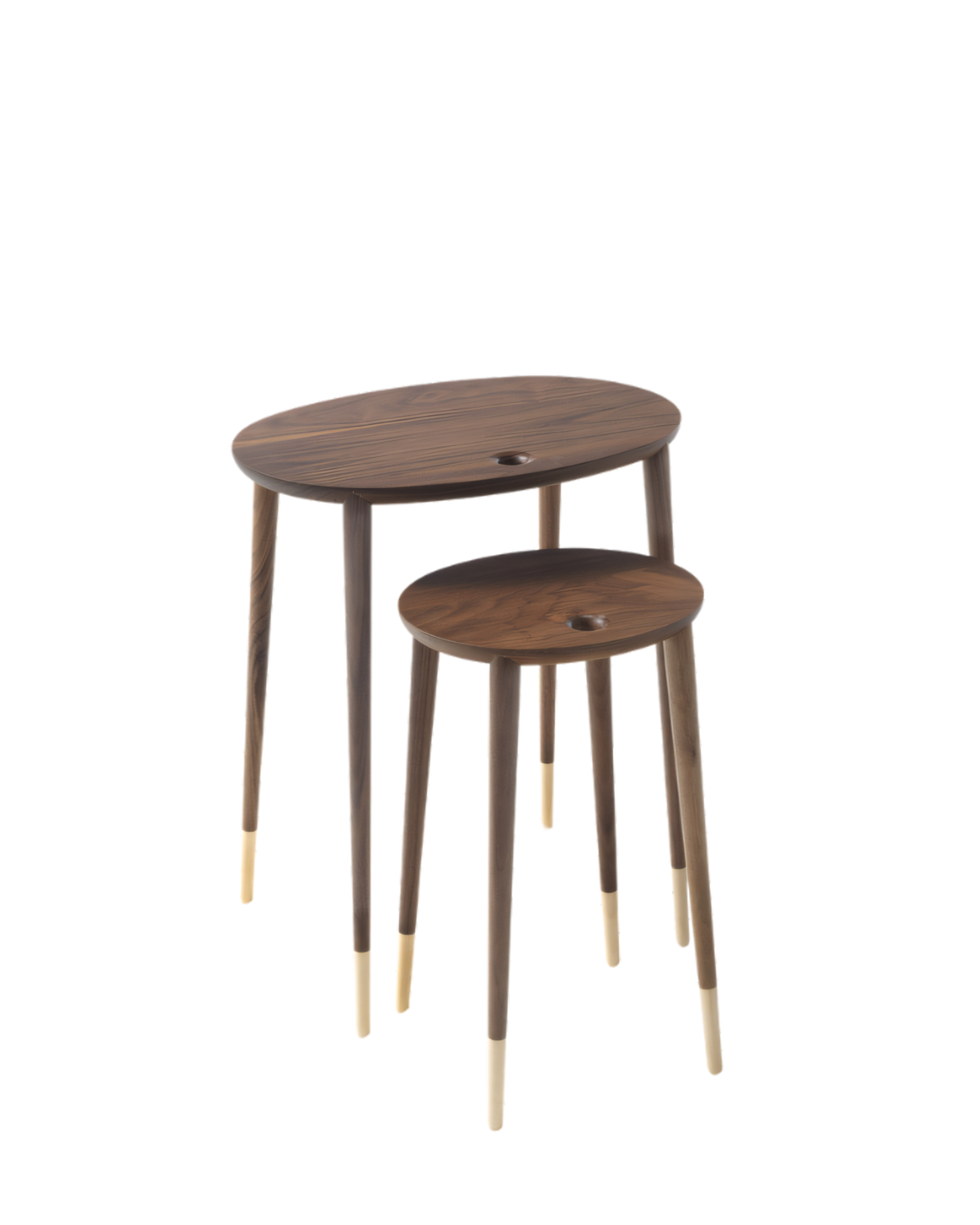 Pareja de mesas auxiliar Rogers