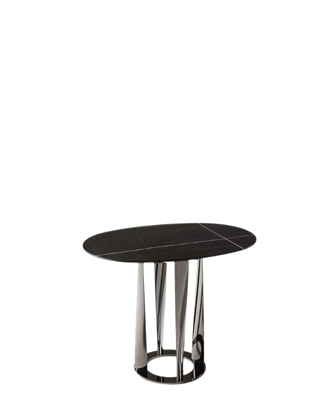 Mesa auxiliar Boboli 476 Superficie de vidrio