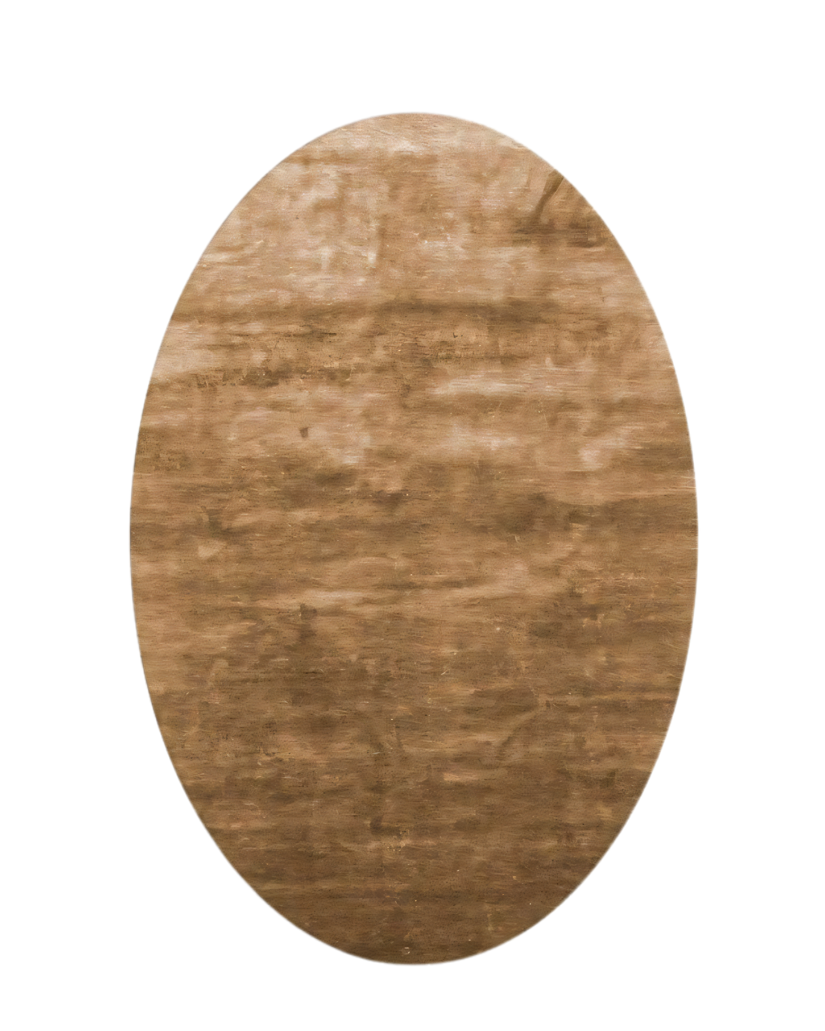 Alfombra Frame Ovalada Oro