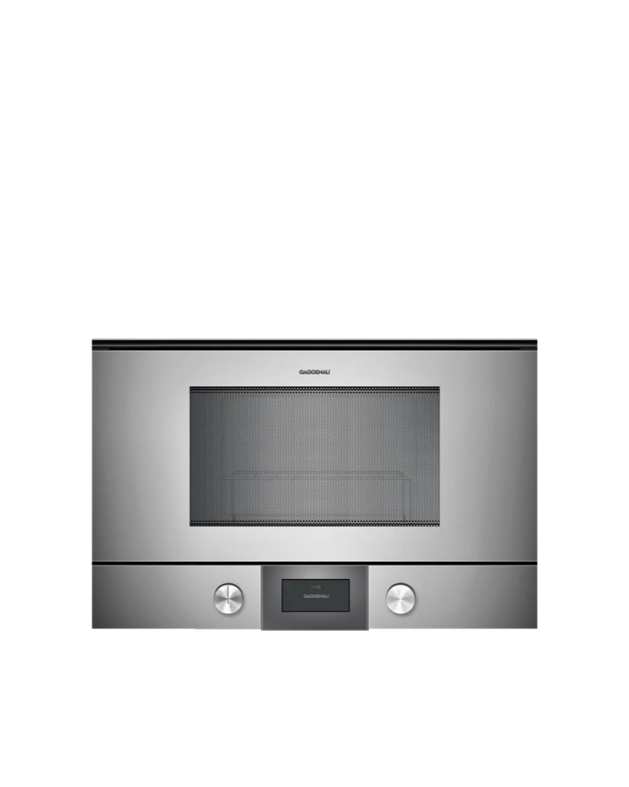 200 Series Built-In Microwave with Right-Hand Door, Metallic