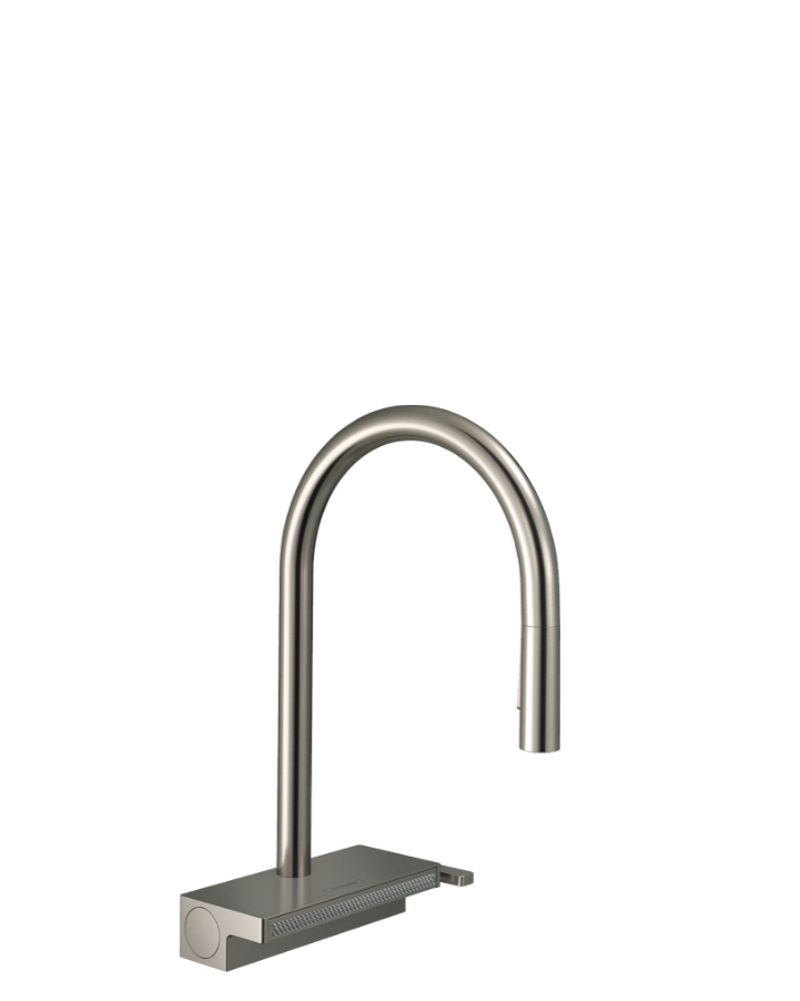 Single-lever kitchen mixer 170, pull-out spray, 3 jets without sBox Aquno Select M81
