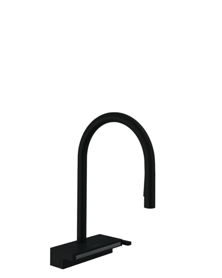 Single-lever kitchen mixer 170, pull-out spray, 3 jets without sBox Aquno Select M81
