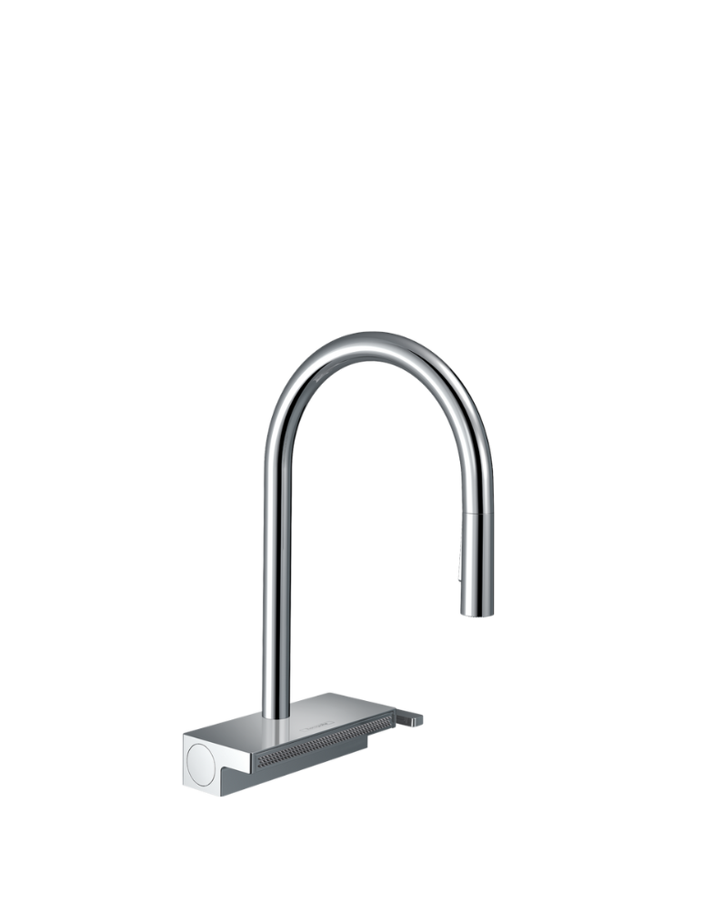 Single-lever kitchen mixer 170, pull-out spray, 3 jets without sBox Aquno Select M81
